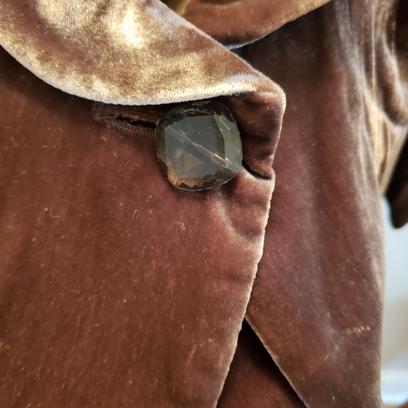 EUC Loft brown velvet jacket - Picture 4 of 6